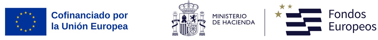 Cofinanciado por la Unión Europea · Ministerio de Hacienda · Fondos Europeos